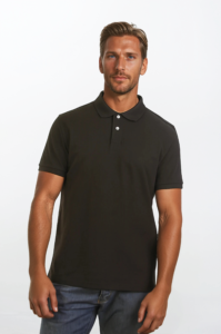 unisex cotton stretch polo (print)