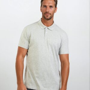 unisex cotton stretch polo (print)